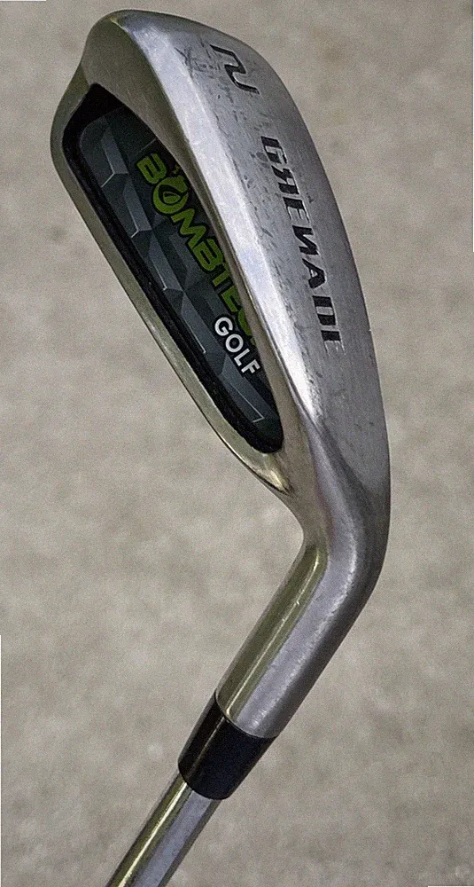BOMBTECH GRENADE SINGLE 2 DRIVING IRON GOLF CLUB STIFF STEEL GOOD GRIP RH
