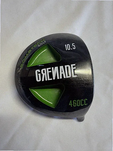 Boomtech Grenade 460cc 10.5 Golf Driver RH Regular Flex Graphite Shafted No Stik