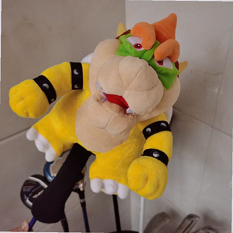 Bowser Golf Wood Head Covers Koopa Super Mario Driver Fairway Woods Headcovers