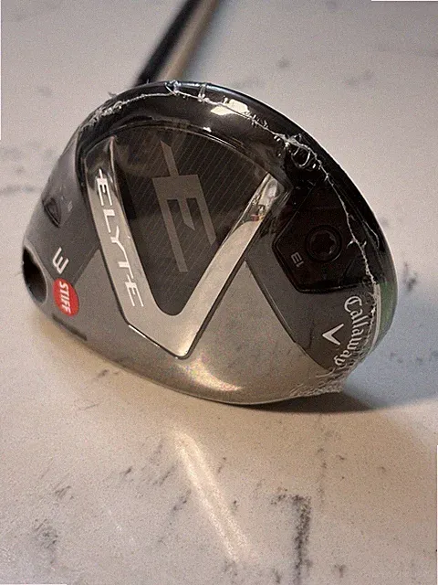 BRAND NEW Callaway Elyte 19° 3-Wood Stiff Graphite Shaft RH Black/Gray