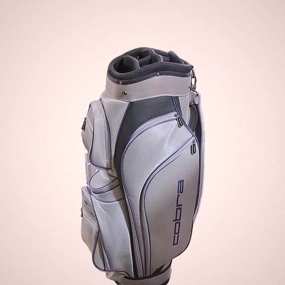 Cobra Lightweight Cart Bag with Gold Cover