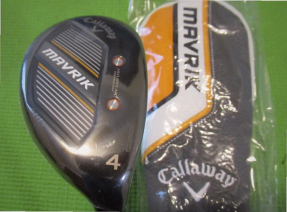 BRAND NEW IN PLASTIC Callaway Mavrik single 4 20 hybrid iron to set ALMOST GONE