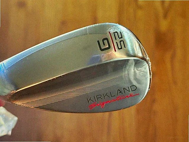 Brand New Kirkland Signature Left Handed 50° Gap Wedge 10 Bounce Steel Shaft