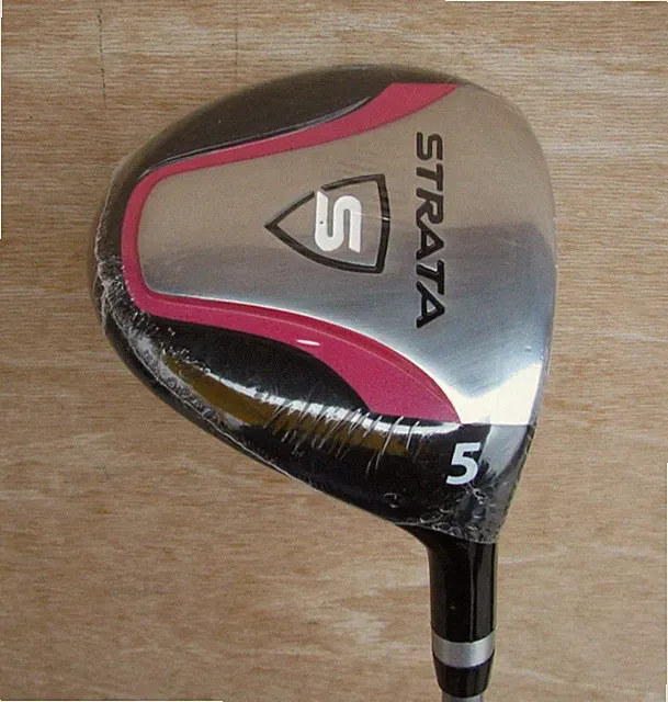 BRAND NEW LADIES STRATA FAIRWAY 5 WOOD 18 LOFT WOMENS FLEX RIGHT HAND PINK