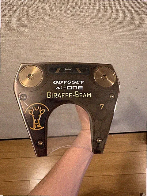 BRAND NEW ODYSSEY Giraffe-Beam 7 Putter RH with HC "Please Choose Length "