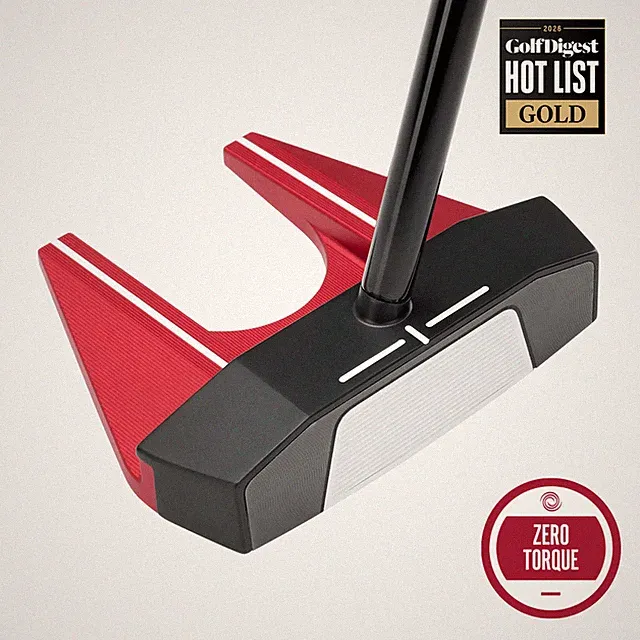 BRAND NEW - Odyssey Tri-Hot Zero Torque S2S #7 center shaft Putter - 34” RH