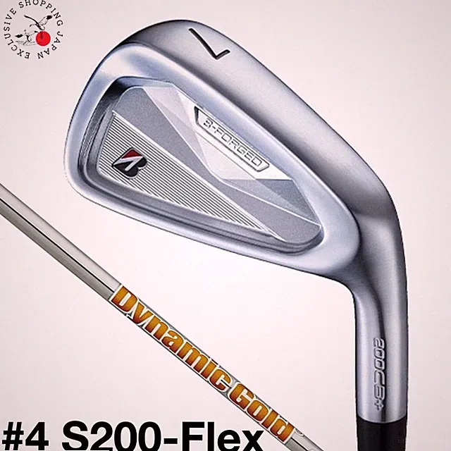 Bridgestone B-FORGED 200CB+ Iron #4 21° Dynamic Gold 95 S200 Shaft 2026 New