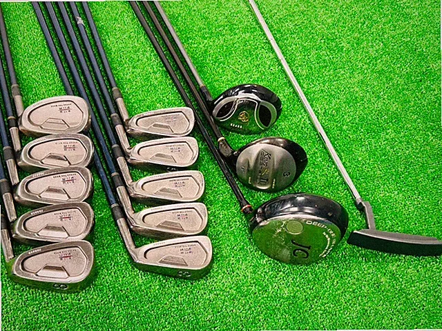 Bridgestone BIIM Fullset 1W-3W-7W 3-9+PW+P/S+SW+Putter RH R Flex 14pics EL7669