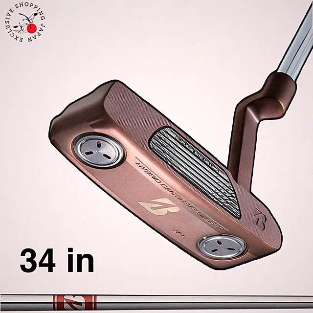 BRIDGESTONE BP-1 Blade Putter Copper Edition 34" Original Steel Shaft Golf Club