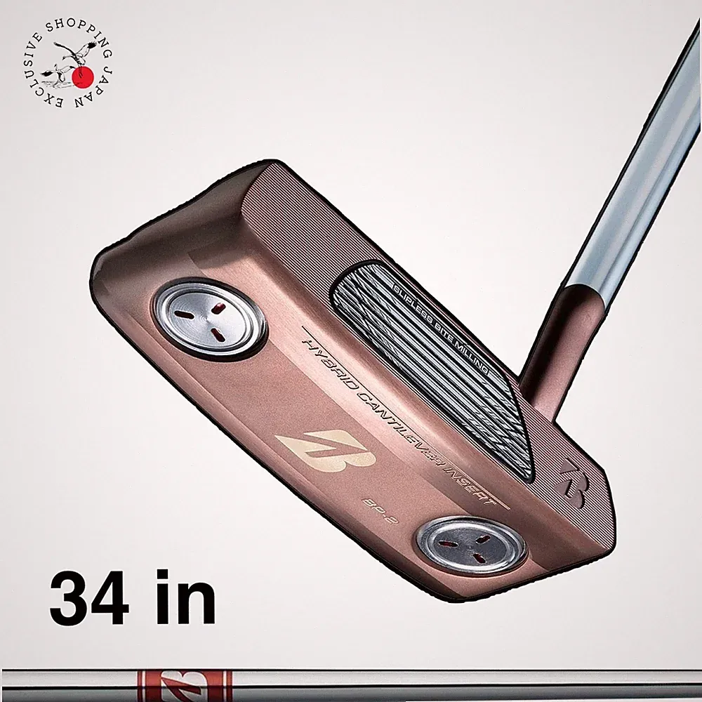 BRIDGESTONE BP-2 Wide Sole Blade Putter Copper Edition 34" Original Steel Shaft