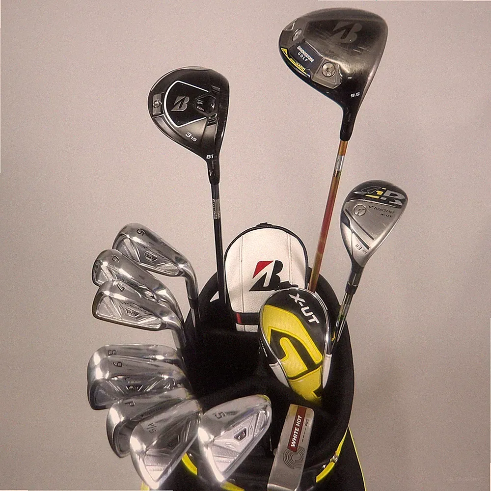 Bridgestone Club set Stiff 12 pieces (No Golf bag and Putter)
