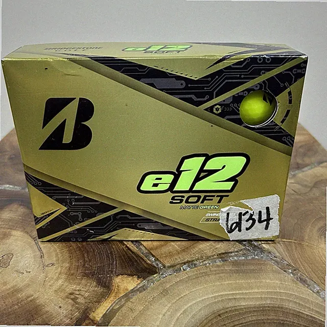 Bridgestone e12 Soft Matte Green golf balls. Dozen