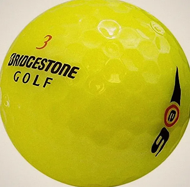 Bridgestone e6 Yellow Golf Balls, Mint Condition, AAAAA Quality, Yellow