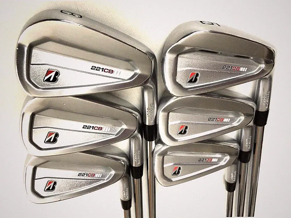 Bridgestone Golf 221 CB 221CB Iron Set 5-PW (Set of 6) Modus 105 S Stiff RH USED