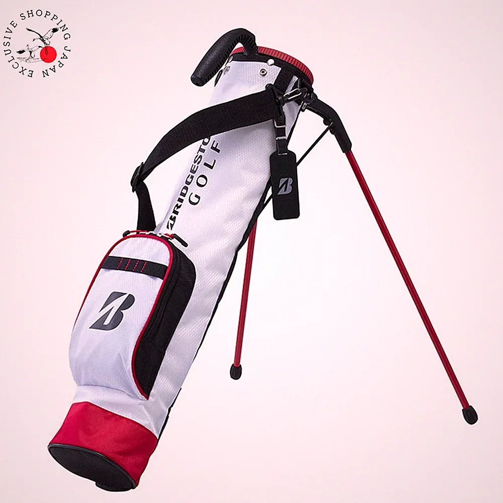 BRIDGESTONE Golf B-Jr Junior Kids Carry Sunday Stand Pencil Bag CB24J3 White New