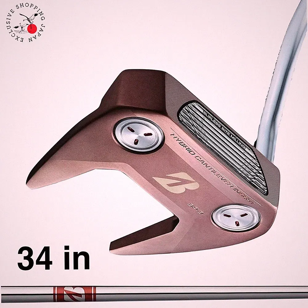 BRIDGESTONE Golf BP-3 Neo Mallet Putter Copper Edition 34" Original Steel Shaft