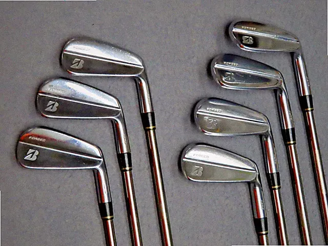 Bridgestone J15MB Forged Iron Set 4-PW Graphite Recoil Prototype 110 F5 X-Stiff