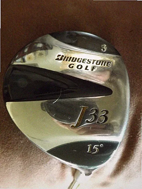 Bridgestone J33 15 Degree 3 Fairway Wood Stiff Flex Graphite Aldila NV 75-S