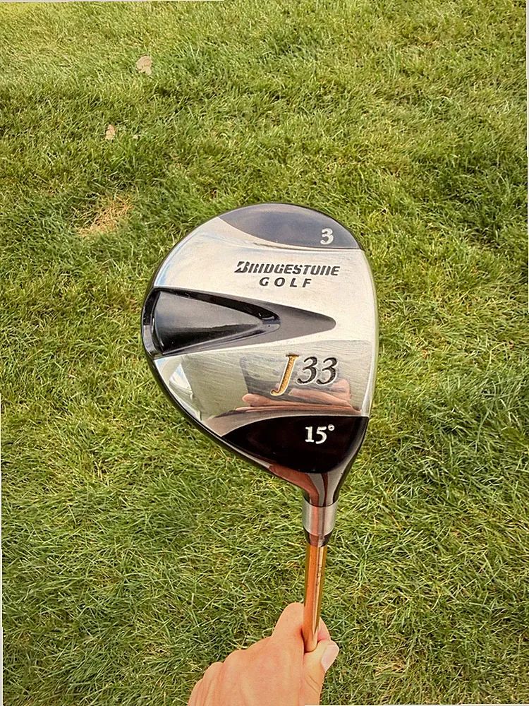 Bridgestone J33 3-Wood 15° Rombax Type-X 70g Stiff Flex 43.25" NICE