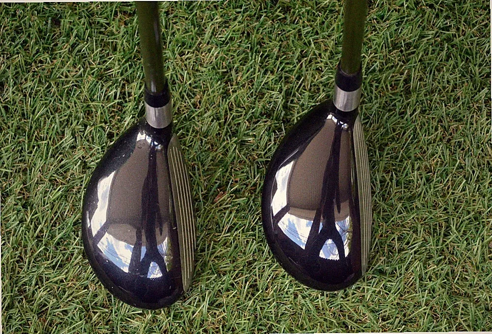 BRIDGESTONE J33 HYBRID SET- #2-18, #3-21- Aldila NV 85g Reg - New grips- VGC