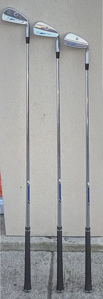 Bridgestone J36 Irons 3, 6, and 9 - Project X Rifle Flighted 5.0 & 6.0 Shafts