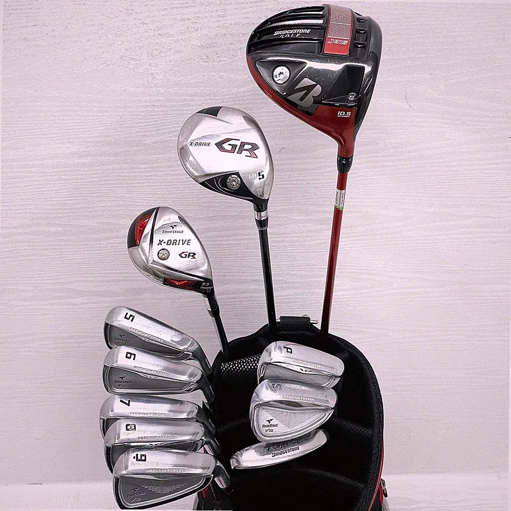 BRIDGESTONE Men's Golf Club Beginner Set R [TOURSTAGE X-DRIVE GR ViQ]
