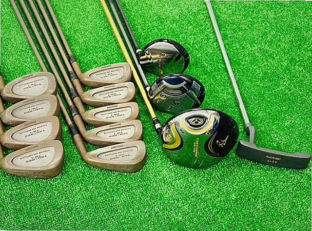 Bridgestone Tanbec Fullset 1W-3W-5W 4-9+PW+P/S+SW+Putter RH R Flex 13pics EL7085