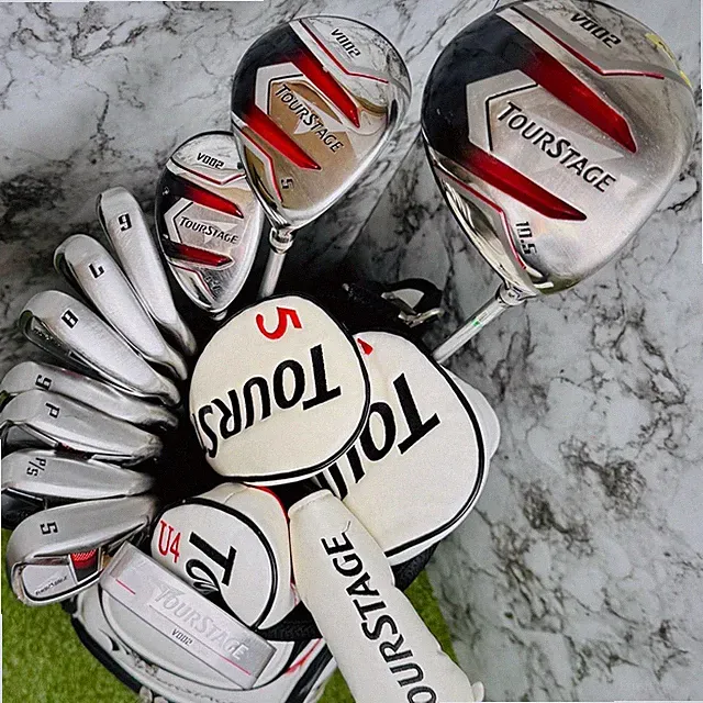 BRIDGESTONE Tour Stage V002 Men's 11-Piece Golf Set R