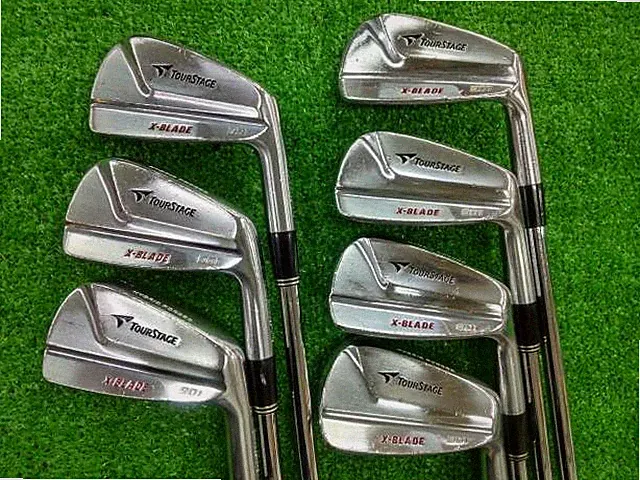 BRIDGESTONE Tour Stage X-BLADE 901 Irons #4-9,Pw(7Clubs)/DG 7S/Flex:Stiff