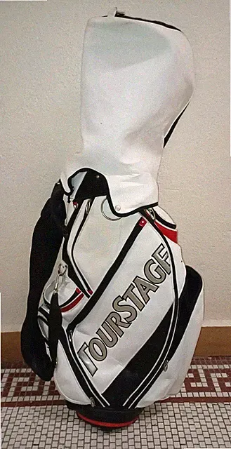 Bridgestone TourStage Cart Carry Trolley Golf Clubs Bag ONLY sells for $1,400*