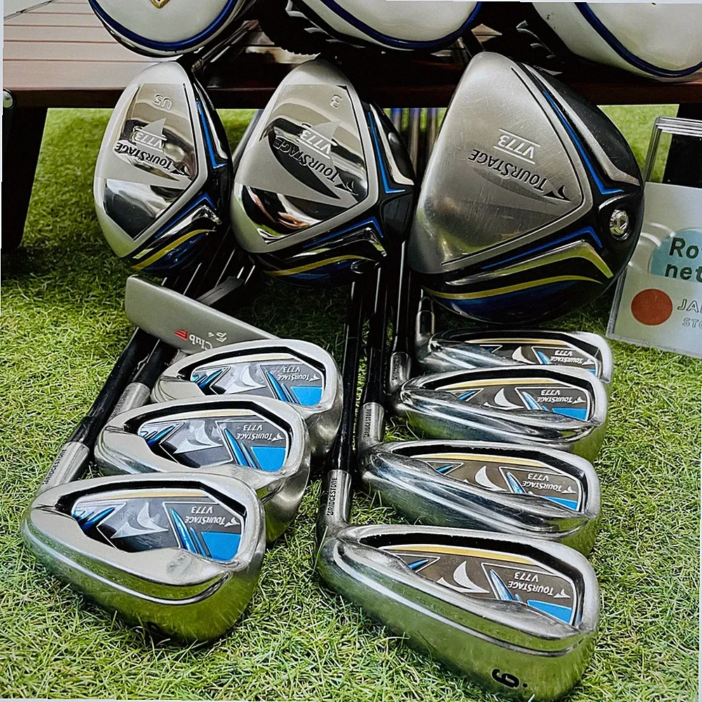 BRIDGESTONE TOURSTAGE Fullset V773 1w 3w 5hy Iron 6-PwAwSw 11pc Golf Clubs Japan