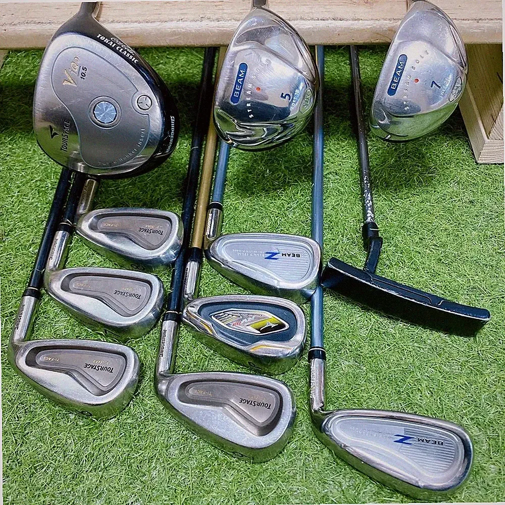 BRIDGESTONE Tourstage Mens Golf Clubs Set Right Hand Ready 11pc ES4
