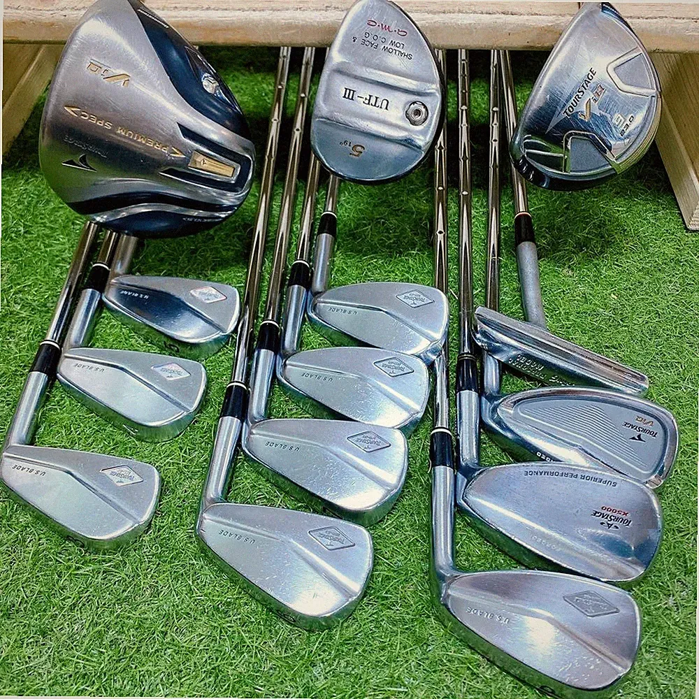 BRIDGESTONE Tourstage Mens Golf Clubs Set Right Hand Ready Full 14pc ES11