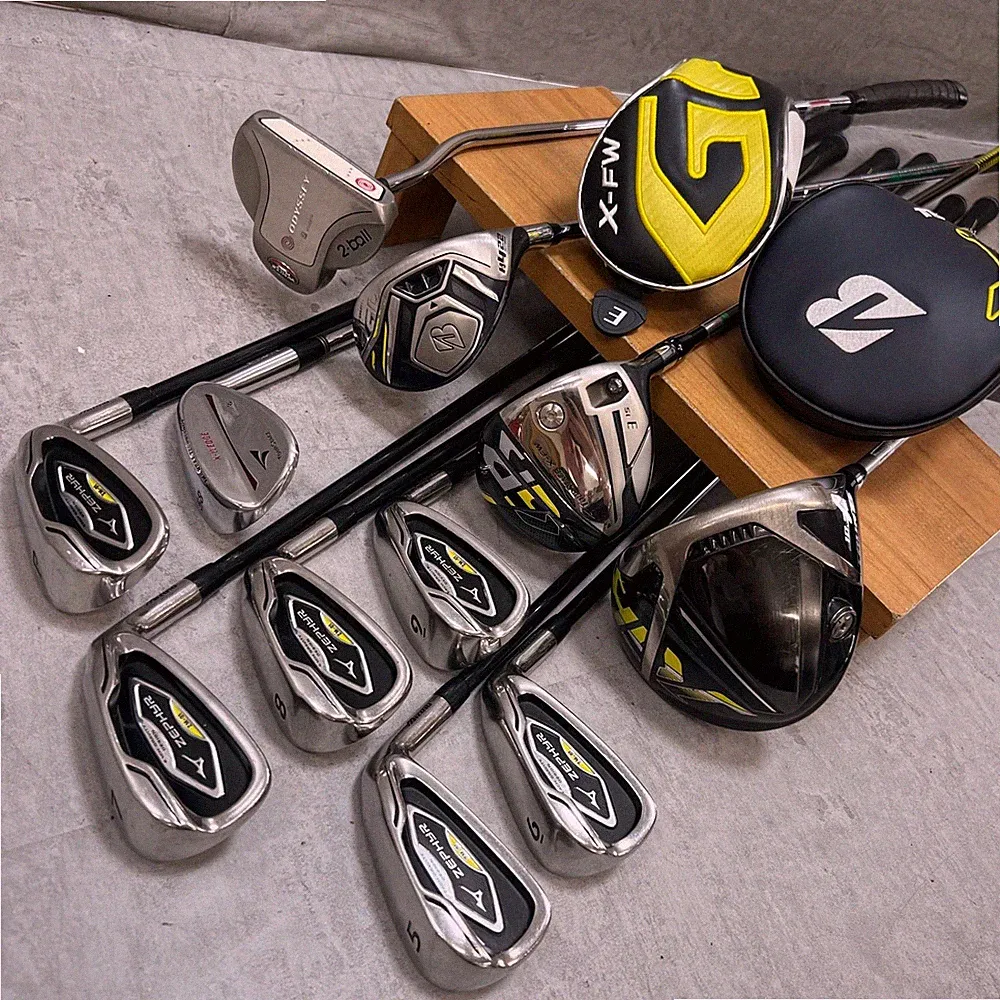 BRIDGESTONE TOURSTAGE MIZUNO ODYSSEY Men's Golf Club Set 11pcs R-H Flex R SR S