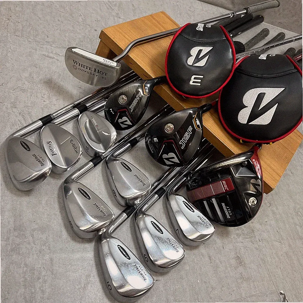 BRIDGESTONE TOURSTAGE ODYSSEY Men's Golf Club Set 12pcs Right Handed Flex S