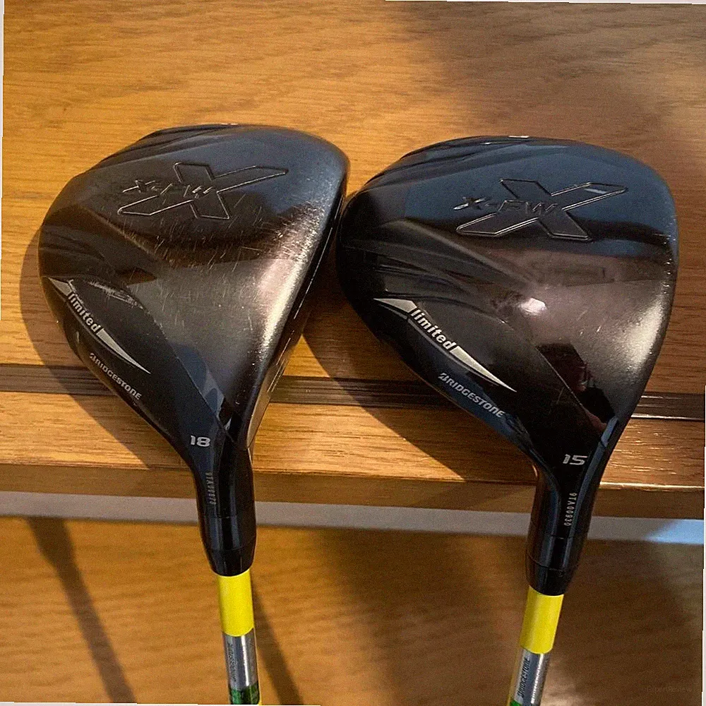 BRIDGESTONE X-FW Limited 3W 5W Fairway Woods Tour AD MT-6s Shaft Used
