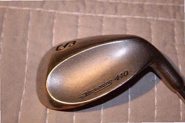 ***** BROWNING 440 SAND WEDGE-MENS-R/H-ORIGINAL WEDGE FLEX STEEL SHAFT *****