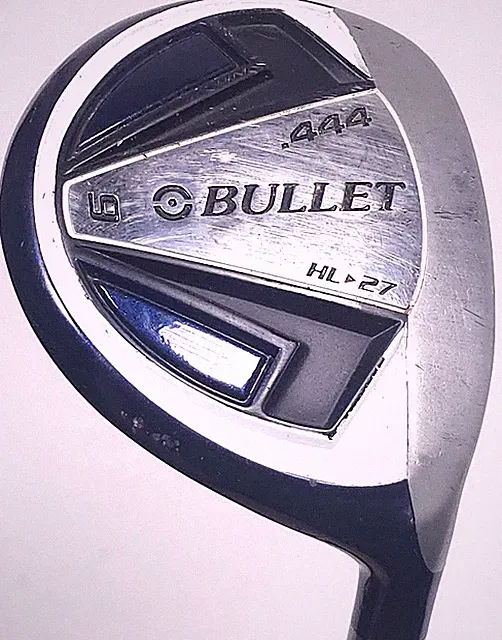 Bullet .444 HL 27° Fairway 6 Wood 43" Uniflex Graphite Shaft RH Golf ~Needs Grip