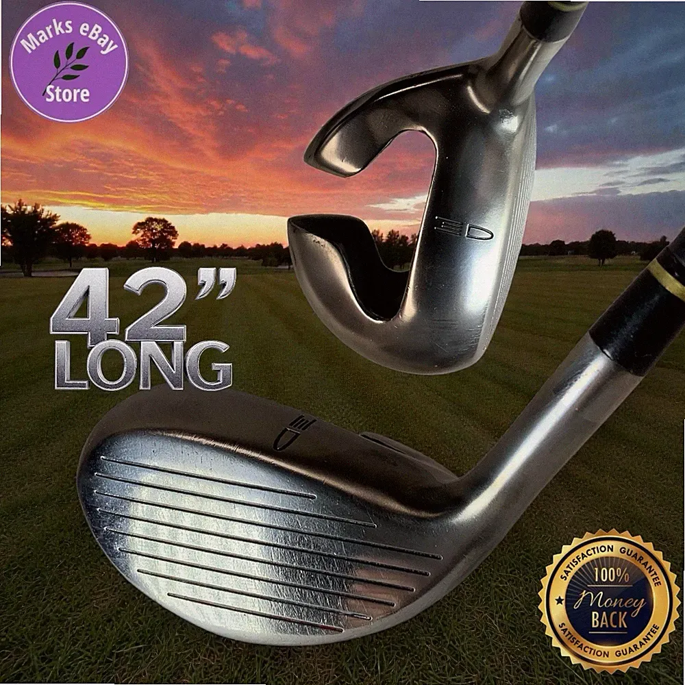Bullet Magnificent-7 42" Extra Long 7 Iron RH Stainless Cavity Back Golf Club ⛳