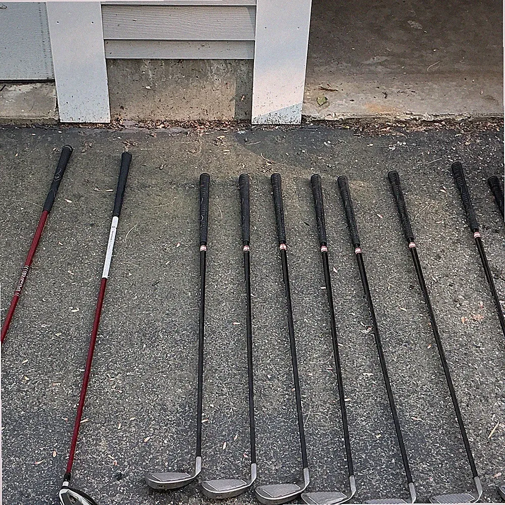 Callaway 12 Club Golf Set Lot Driver Irons Putter Right-Handed Used