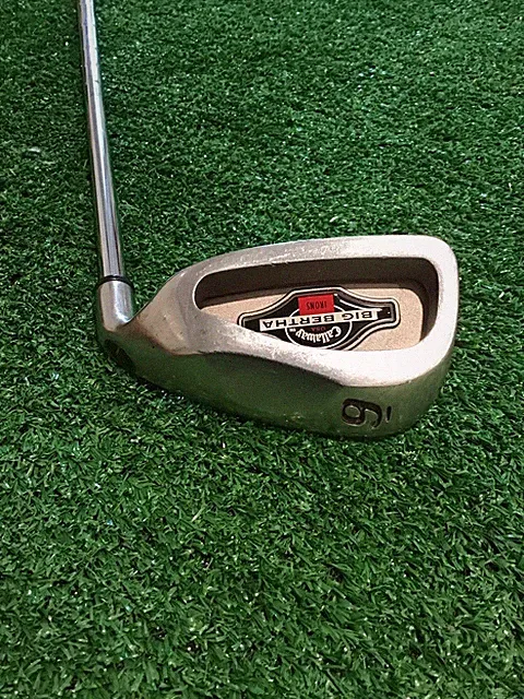 Callaway 1996 Big Bertha Single Golf 9 Iron w/ Memphis 10 Steel Stiff Shaft