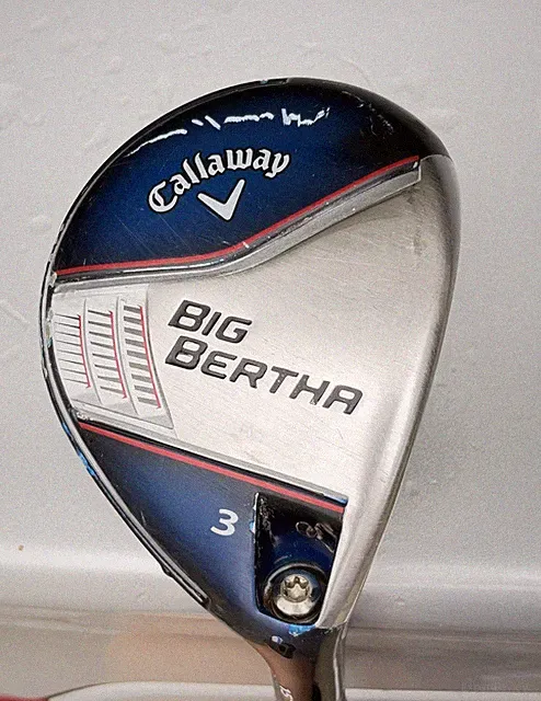 CALLAWAY 2014 Big Bertha 3 Fairway Wood 15* Fubuki z65x5ct Stiff Flex S Shaft RH