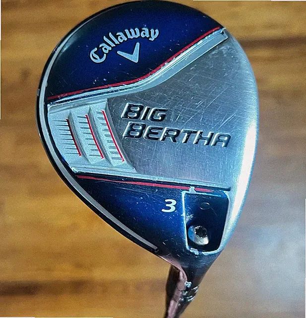 CALLAWAY 2014 Big Bertha 3 Fairway Wood 15* Swing Science Stiff Flex S Shaft RH