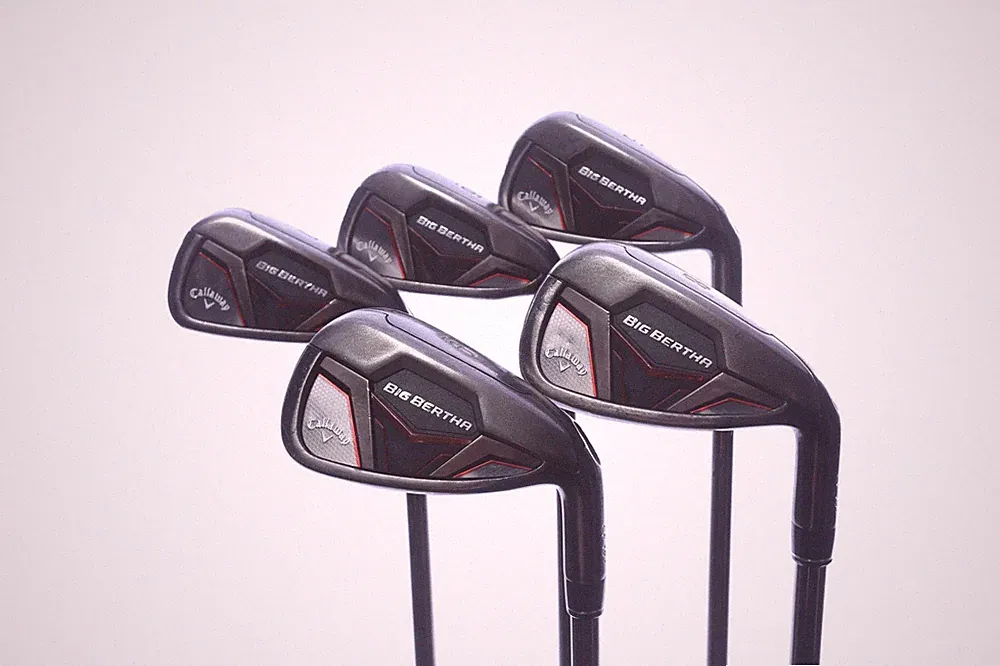 Callaway 2019 Big Bertha Iron Set 5-9 RH -0.5 in Ladies Flex 50g Graphite Shaft