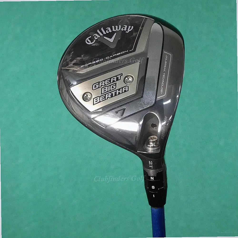Callaway 2023 Great Big Bertha Fairway 21° 7 Wood Fujikura Graphite Regular & HC