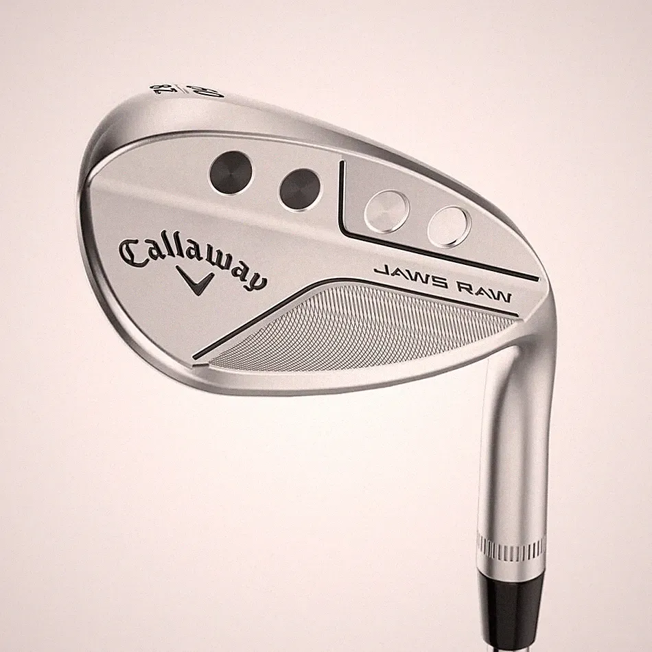 CALLAWAY 2023 JAWS RAW CHROME FULL FACE LOB WEDGE 60°-10° (BOUNCE) S GRIND STEEL