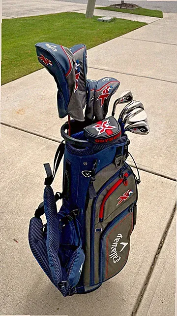 Callaway 2023 XR 12-Piece LH R Graphite Complete Set 1W, 3W, 4H 5H, 6-PW Putter
