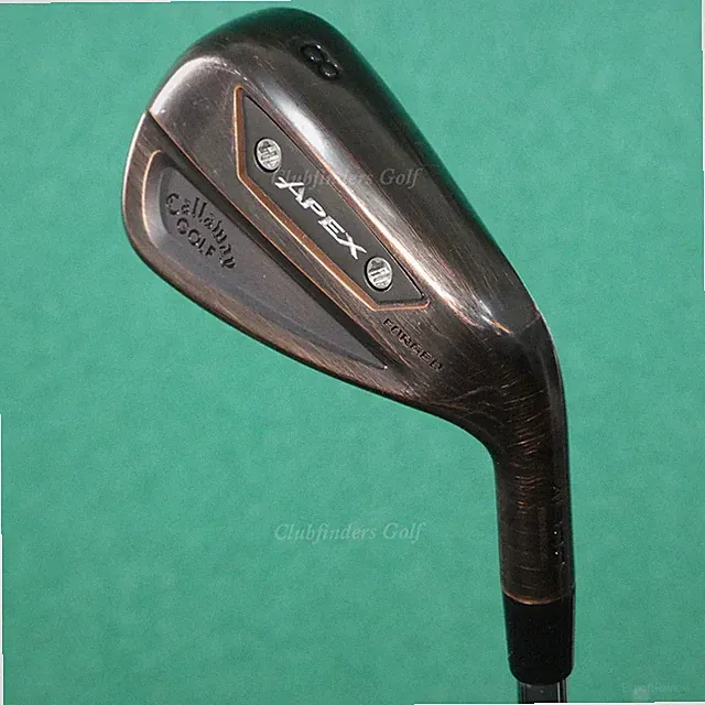 Callaway 2024 Apex Ai300 Brushed Copper Single 8 Iron TT DG MID 90 Steel Regular