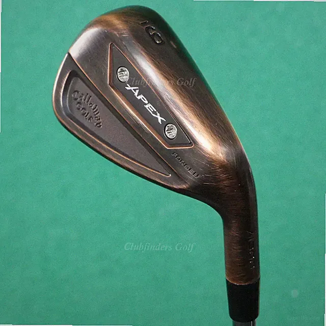 Callaway 2024 Apex Ai300 Brushed Copper Single 9 Iron TT DG MID 90 Steel Regular