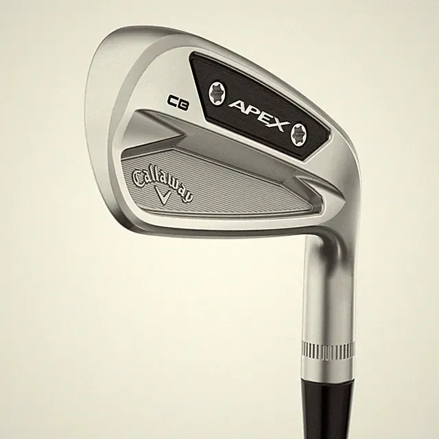 CALLAWAY 2024 APEX CB CHROME IRON SETS 6-PW,AW GRAPHITE REGULAR STANDARD